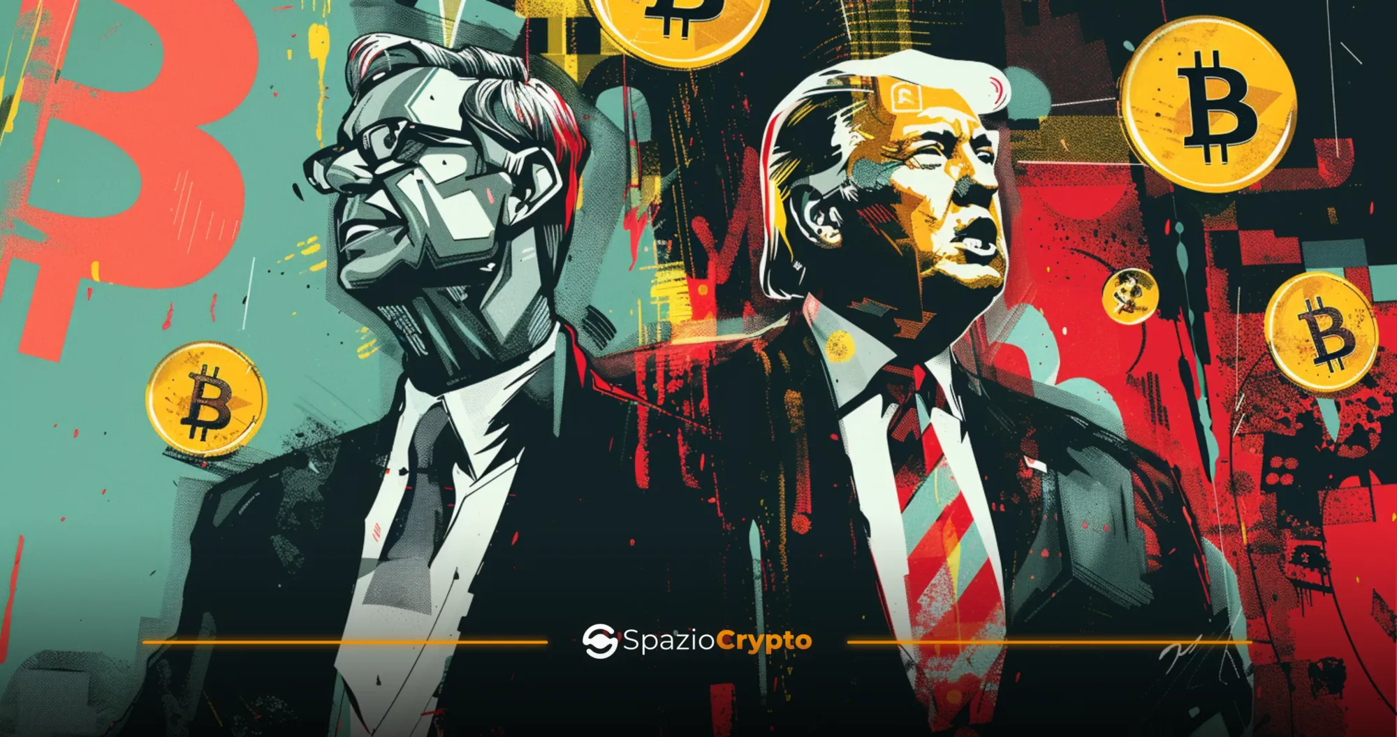 Donald Trump y las criptomonedas: el bitcoin como campo de batalla electoral - Spaziocrypto