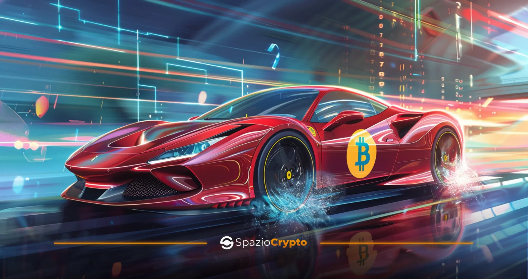 Ferrari принимает платежи в биткоинах - Spaziocrypto