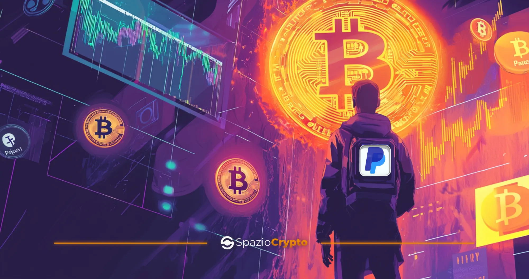 PayPal se abre a los contratos corporativos en criptomoneda - Spaziocrypto