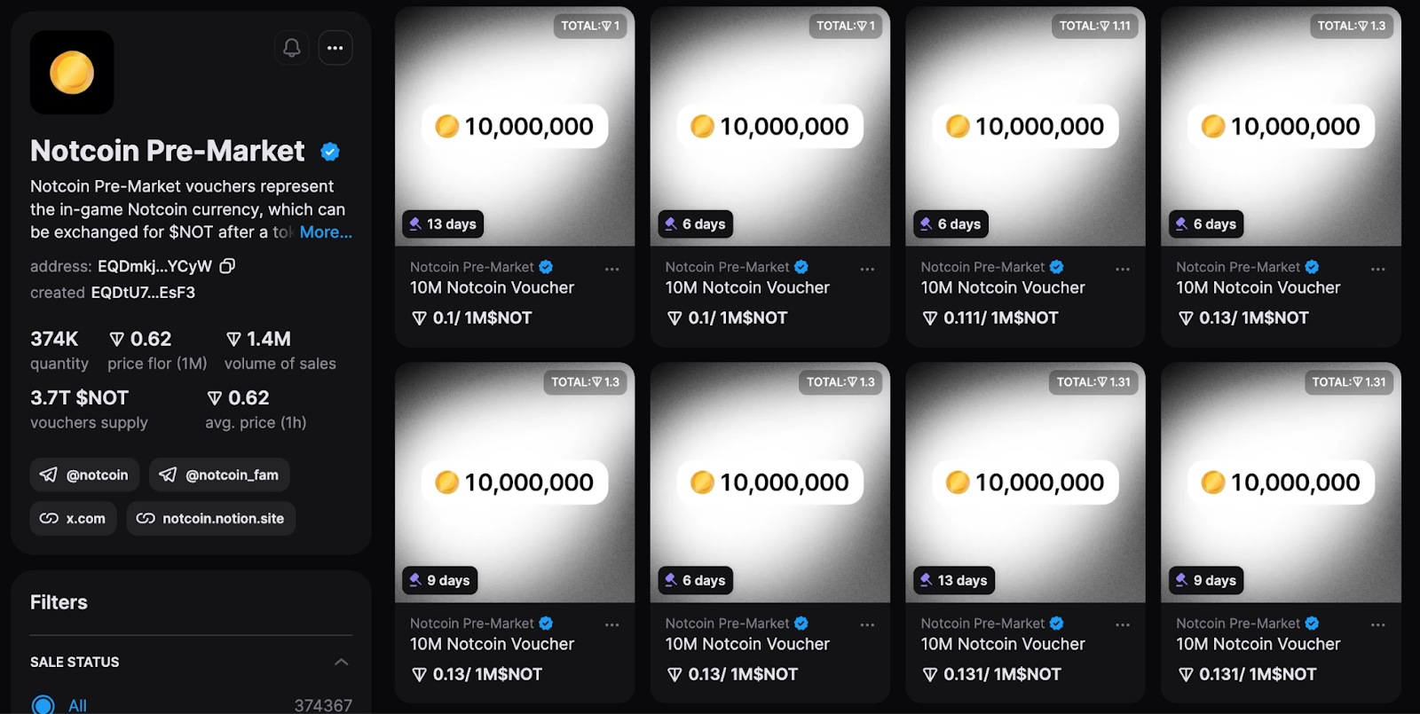 Le jeu Notcoin dépasse les 30 millions de joueurs sur Telegram avant l'airdrop de NOT