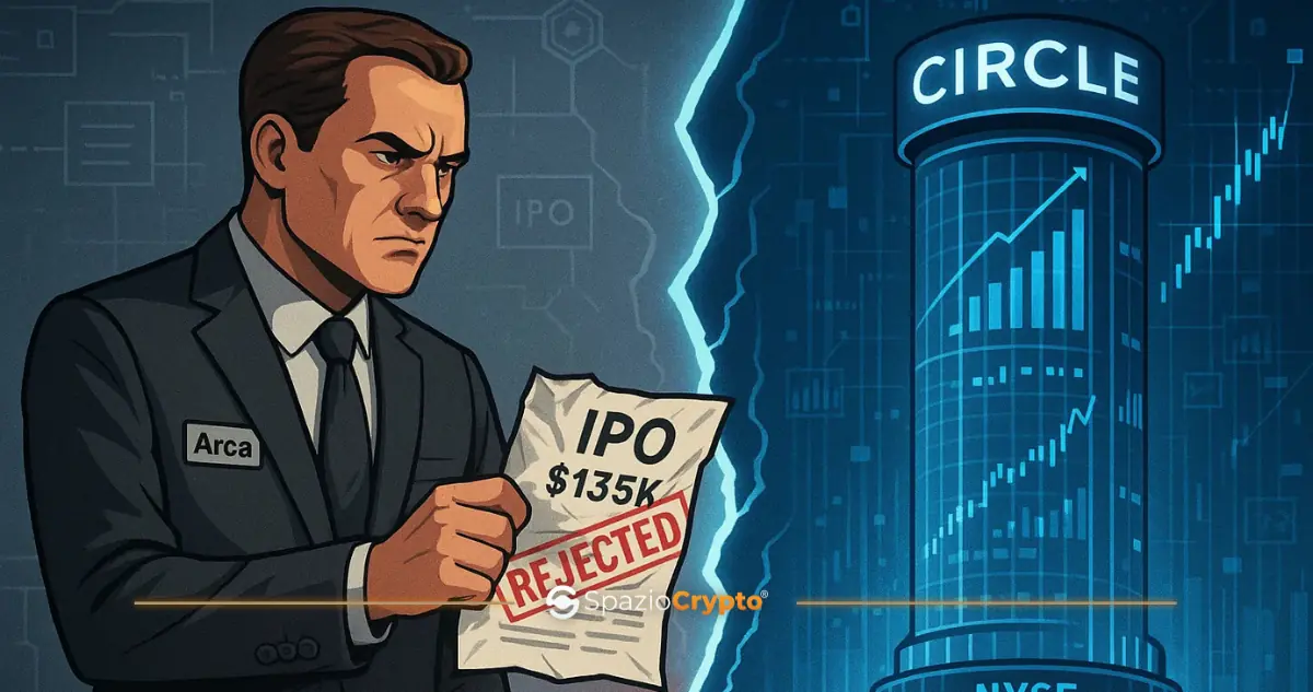 Arca critica a Circle por asignación limitada en IPO