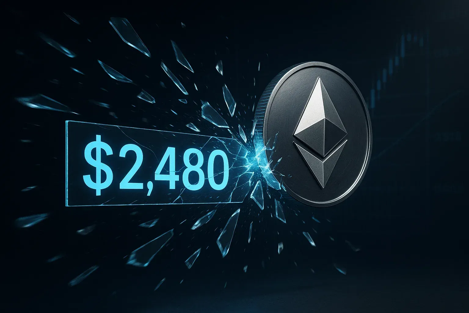 Эфириум Растет: ETH Превысил $2 480, Бычья Зона
