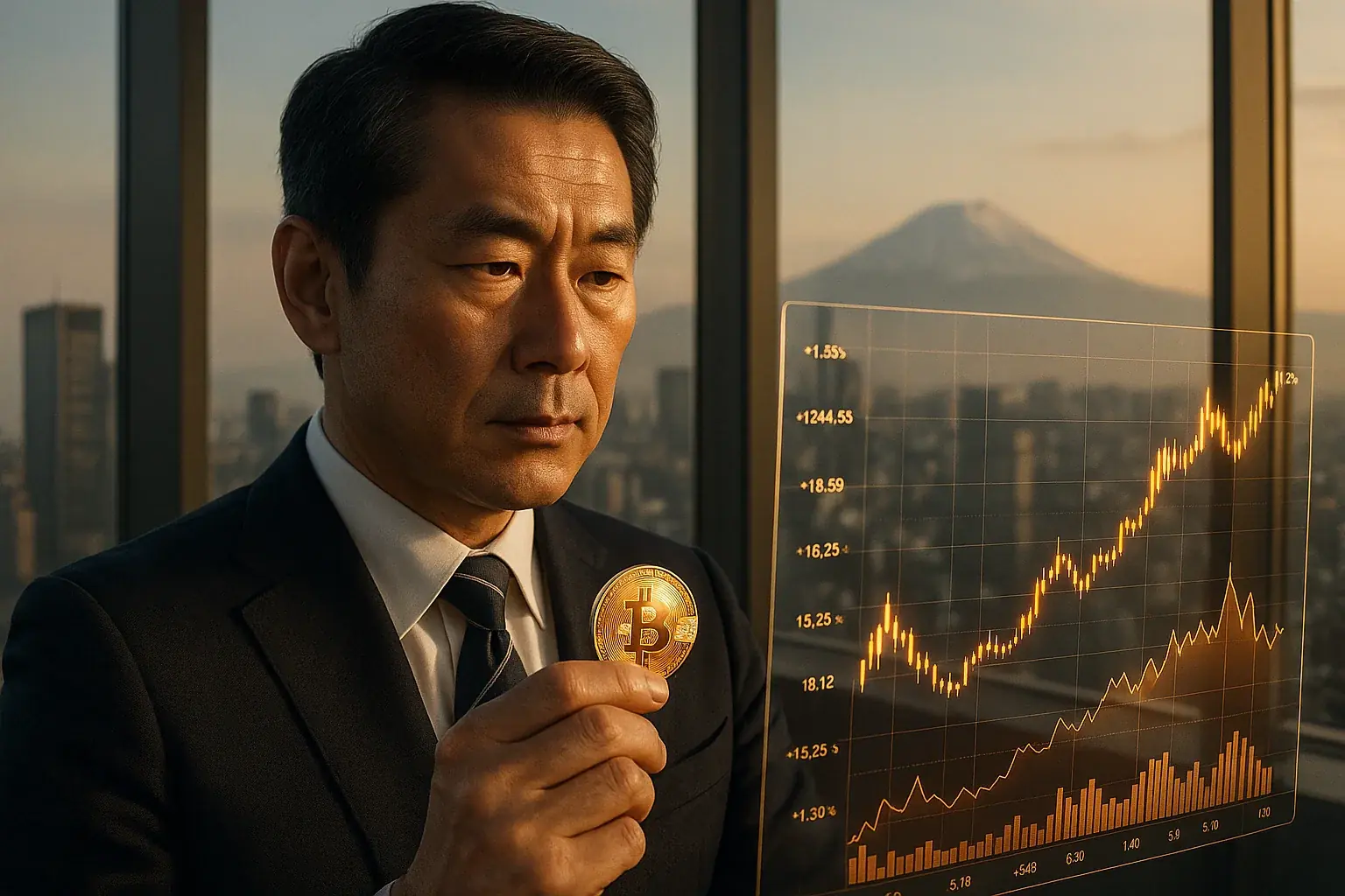 日本公司押注比特币