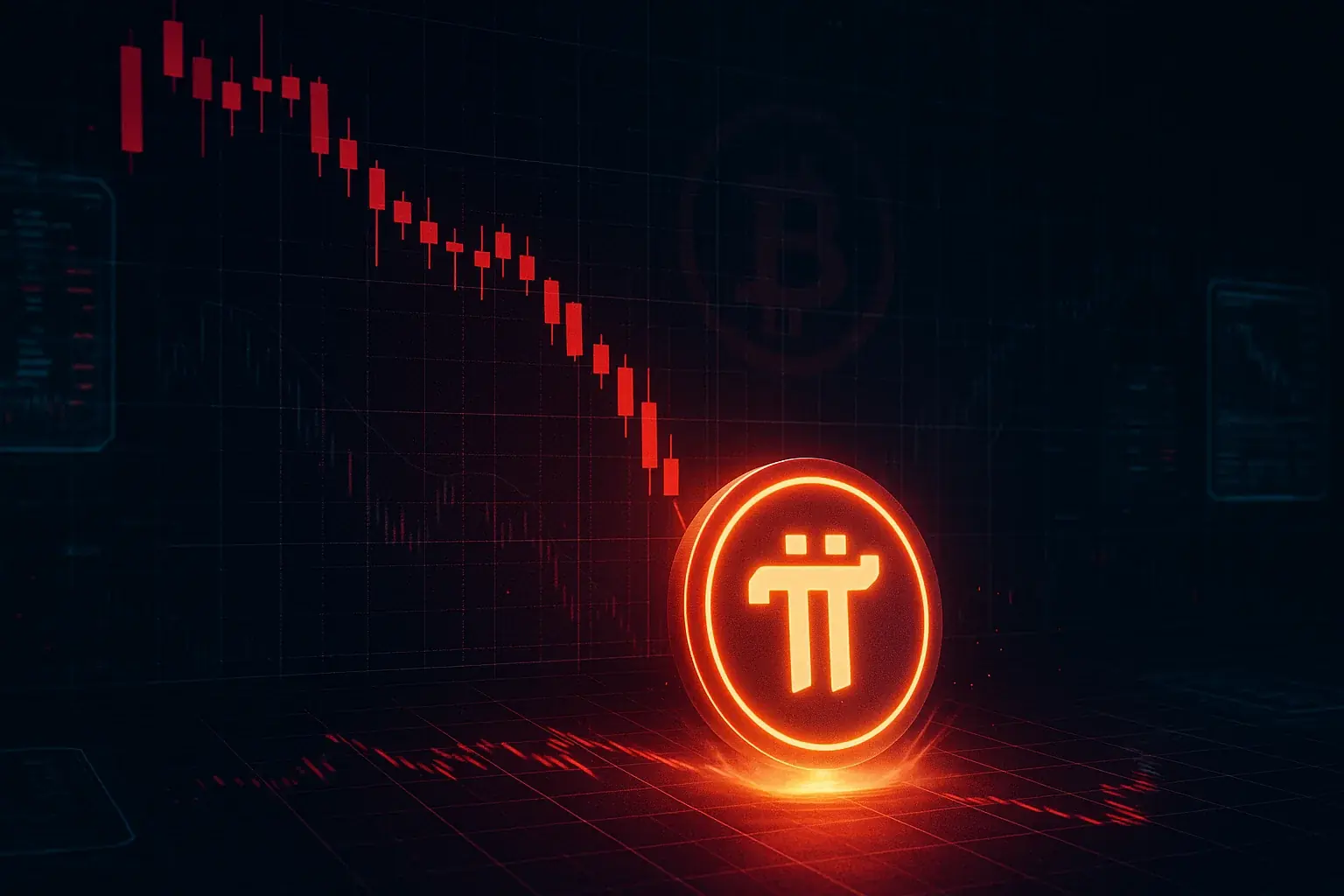比特币疲软，Pi Coin 接近历史最低点