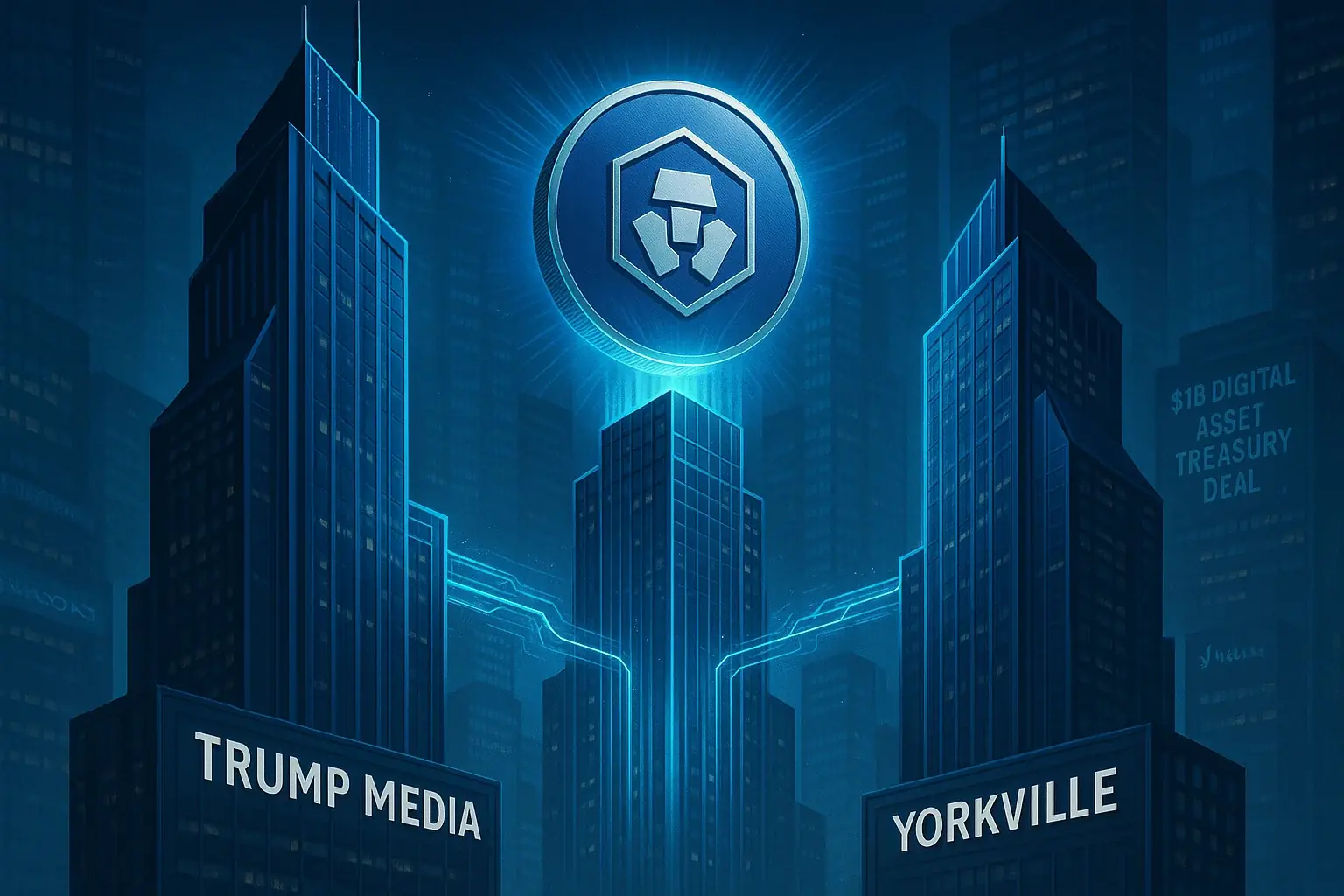 Trump Media et Crypto.com lancent 1B CRO treasury
