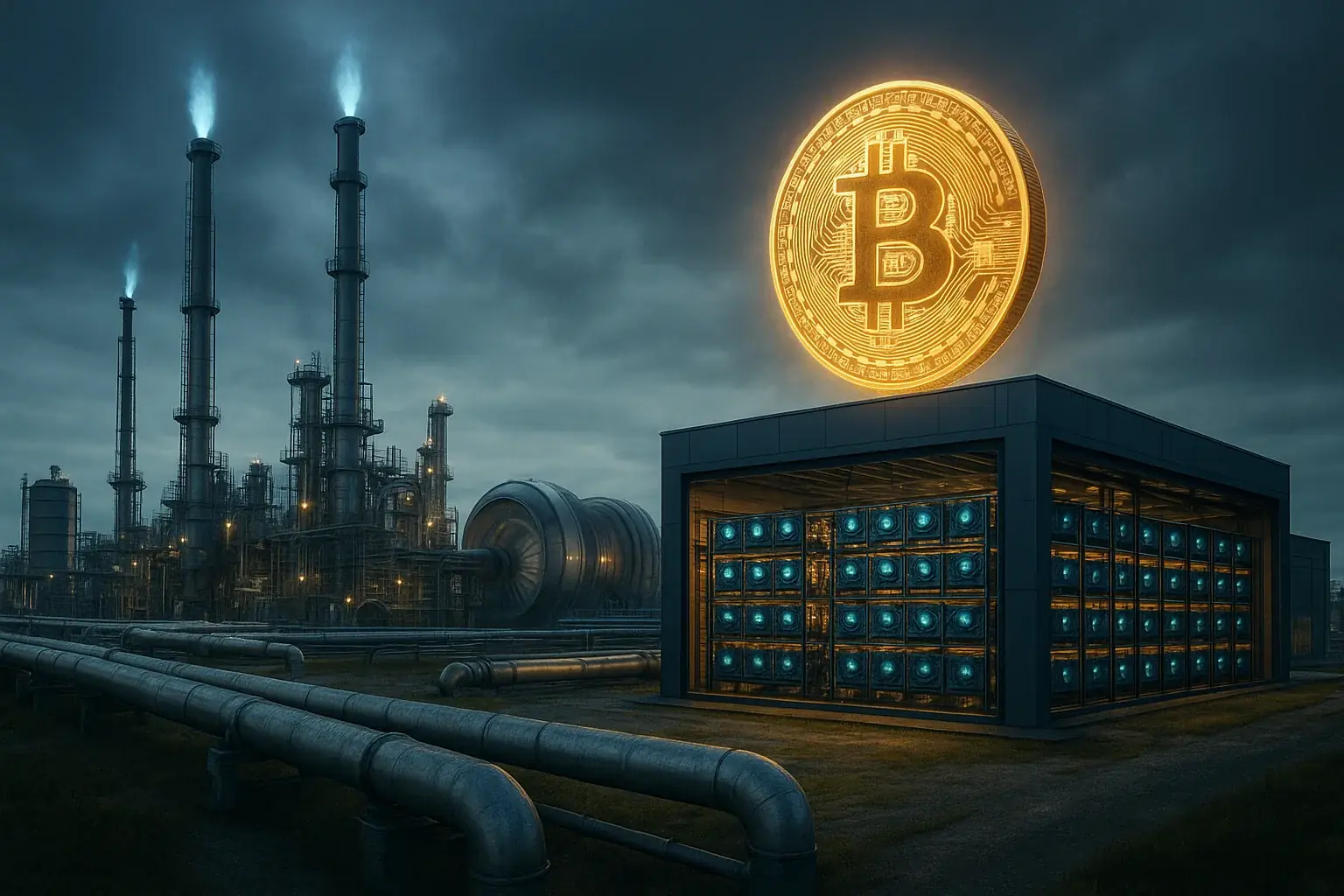 Union Jack Oil Starts Bitcoin Mining from Natural Gas
