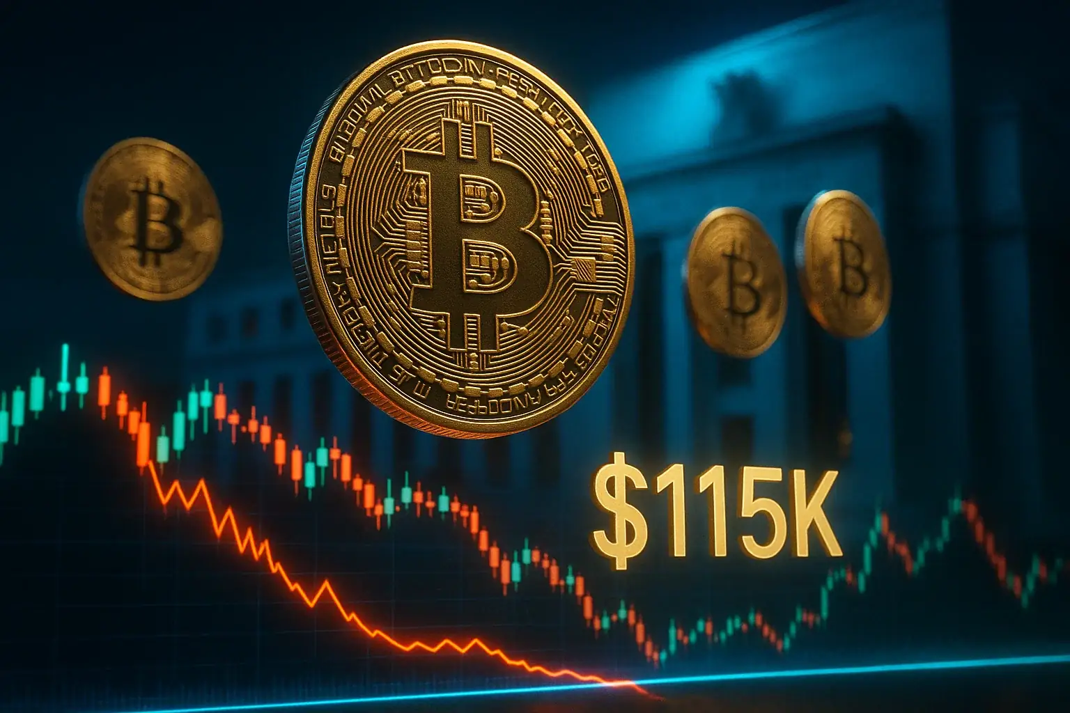 Bitcoin Under Pressure: Post-Fed Volatility Pushes BTC Towards Critical Supports