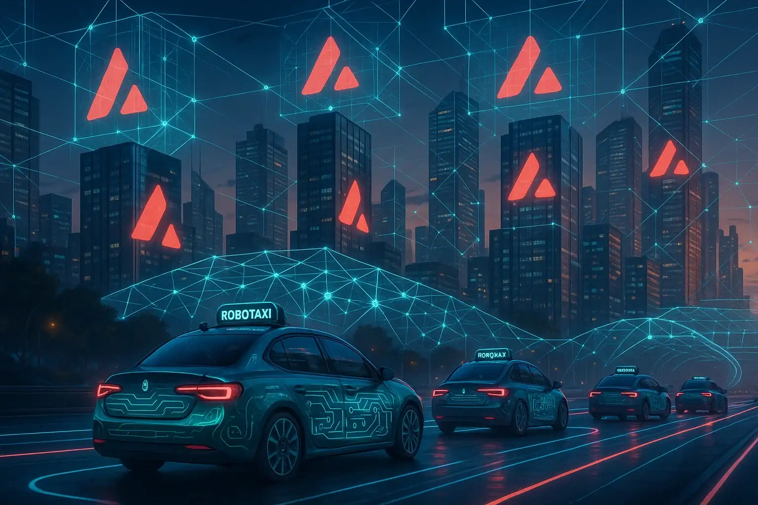 Toyota and Avalanche launch robotaxi network on blockchain