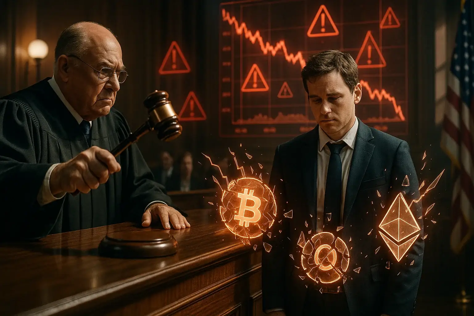 Le PDG de Wolf Capital en prison pour une escroquerie aux cryptomonnaies de 9,4 millions de dollars