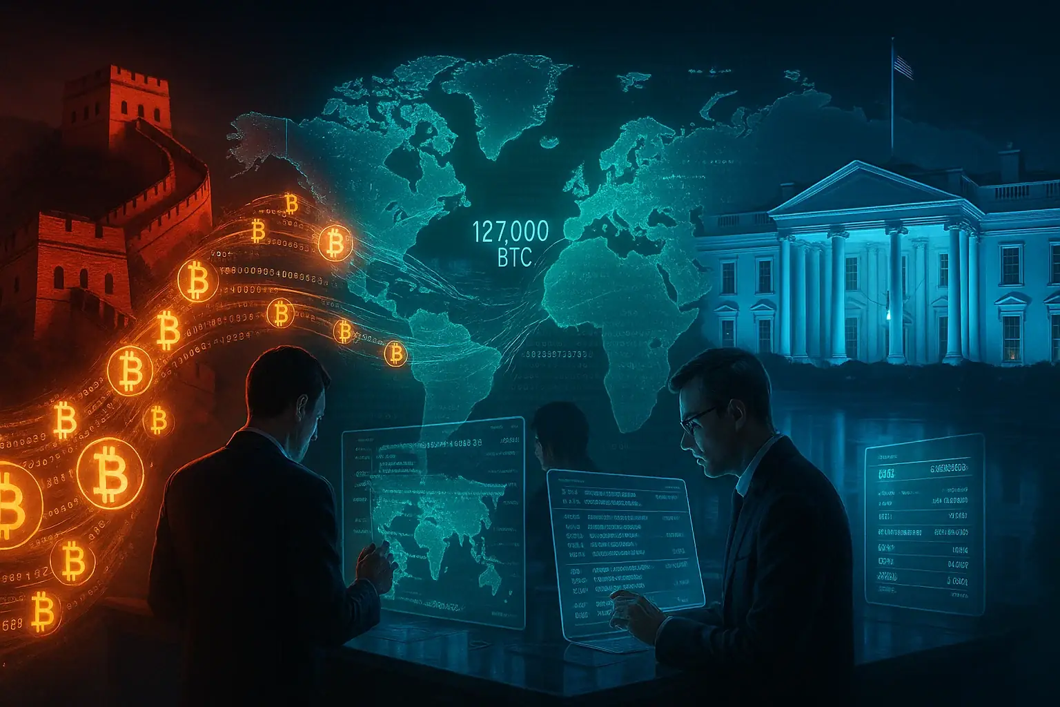 Crypto Clash: Beijing Blames US for LuBian's 127,000 BTC Bitcoin Exploit