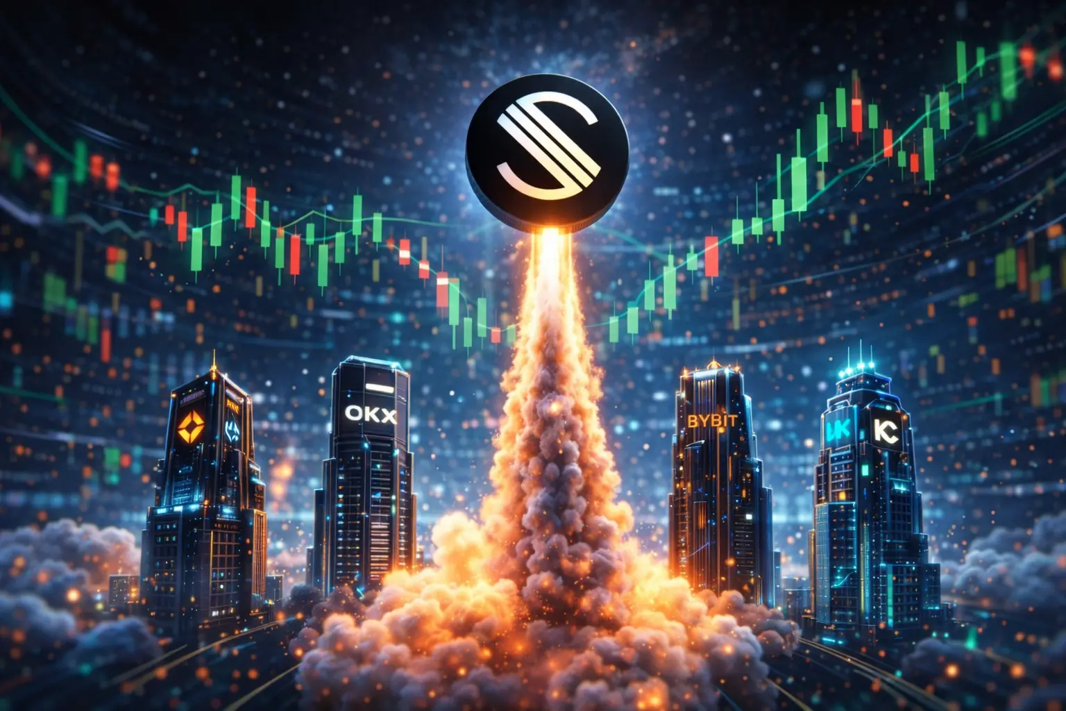 Spacecoin soars +65%: debut on Binance and airdrop SPACE