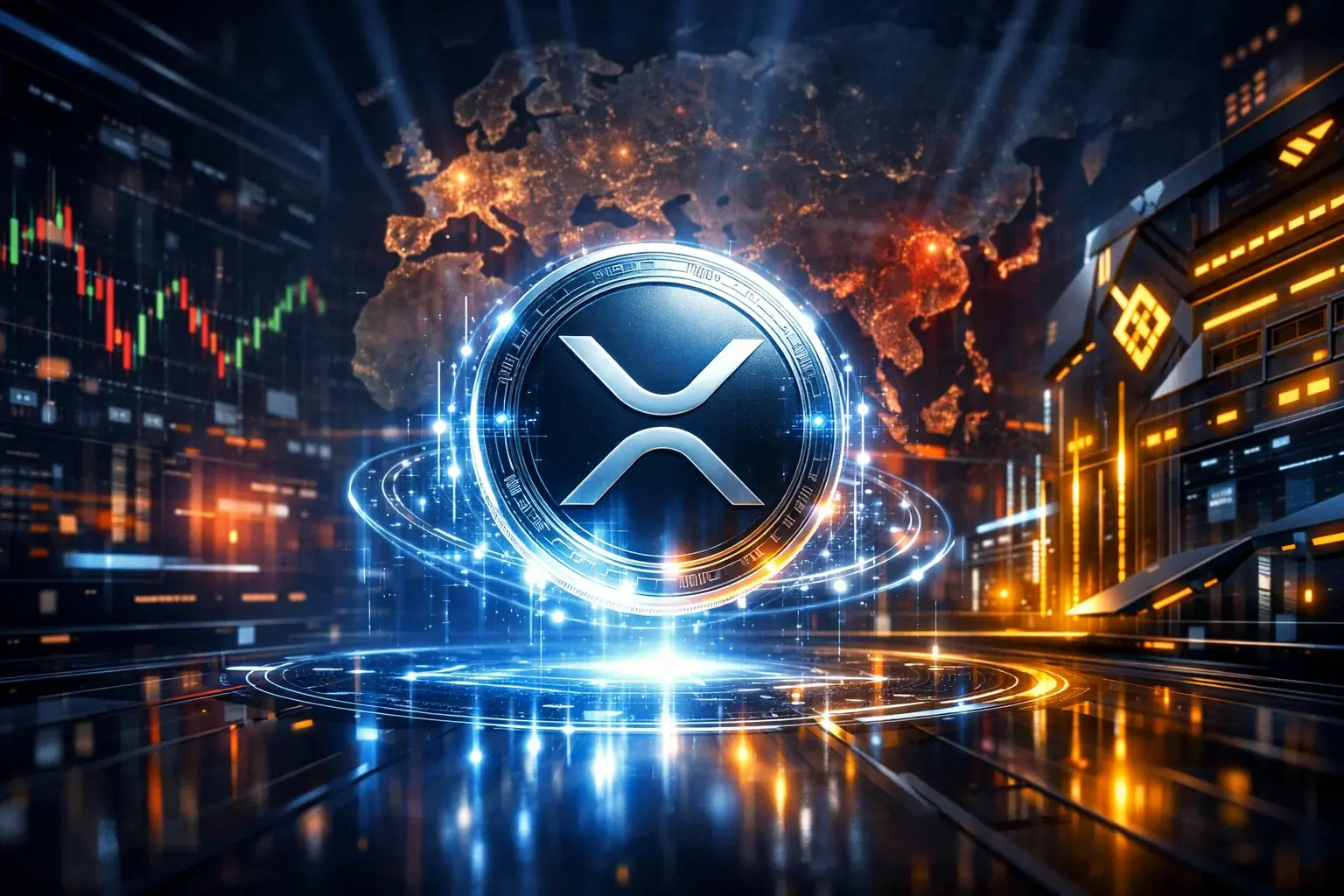 XRP sous pression : tensions entre les États-Unis et l'Iran et flux sur Binance