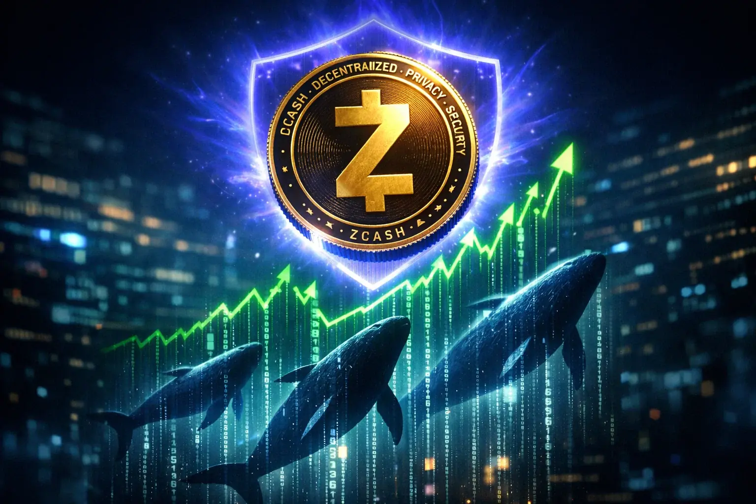 Zcash (ZEC) Rally +7%: Whales and ZODL Target $250