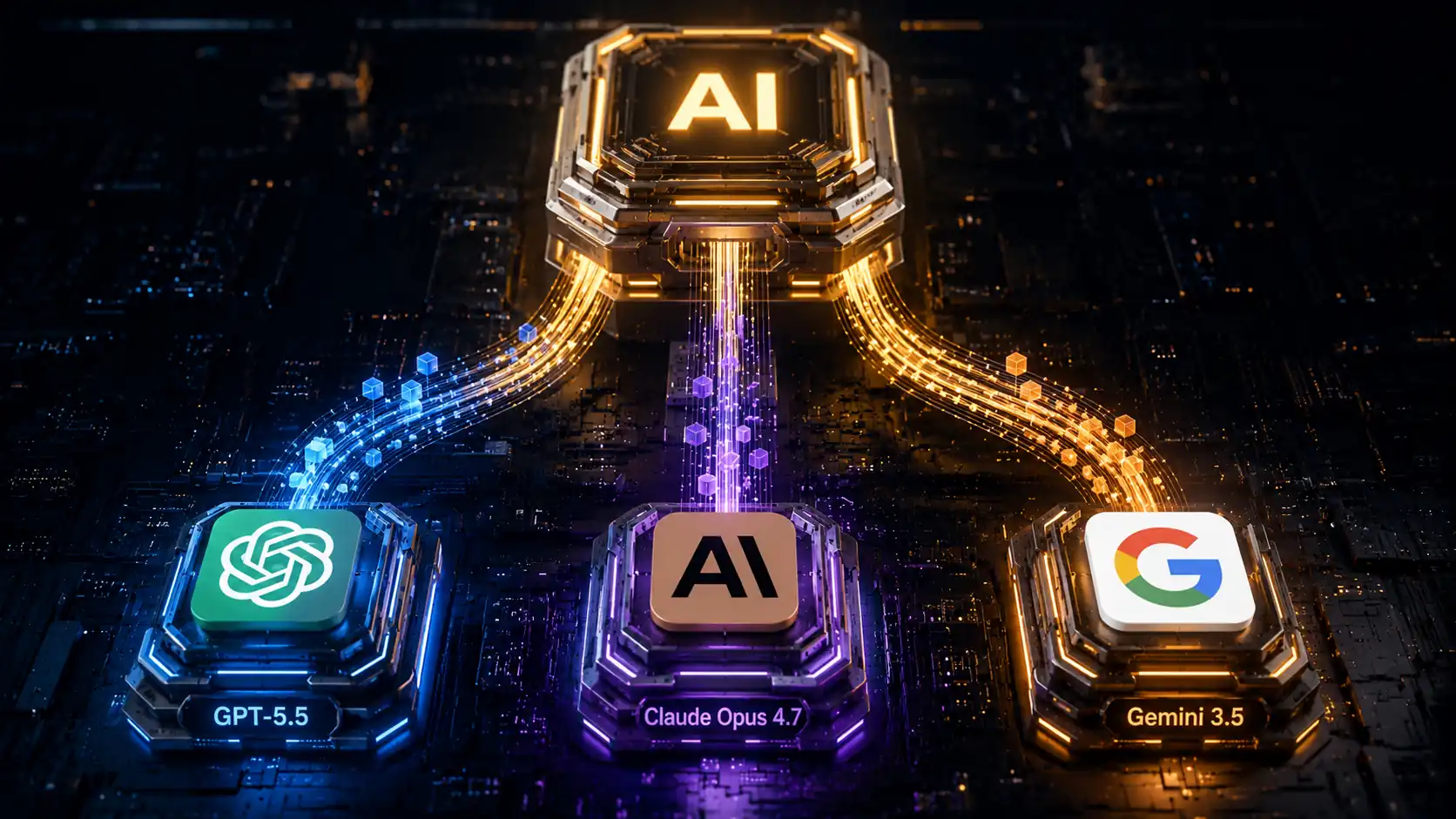 Central hub of artificial intelligence