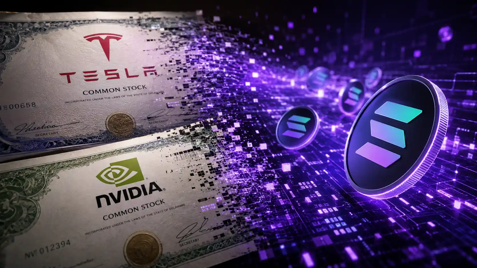 ETF Solana flux cumulés 1,45 milliard de dollars et RWA tokenisés 873 millions sur Solana en 2026