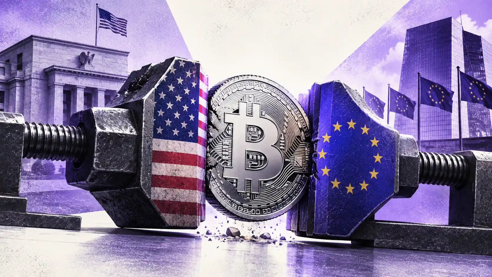 ビットコイン8万ドル死守、利上げ再燃でFed・ECBに注目集まる