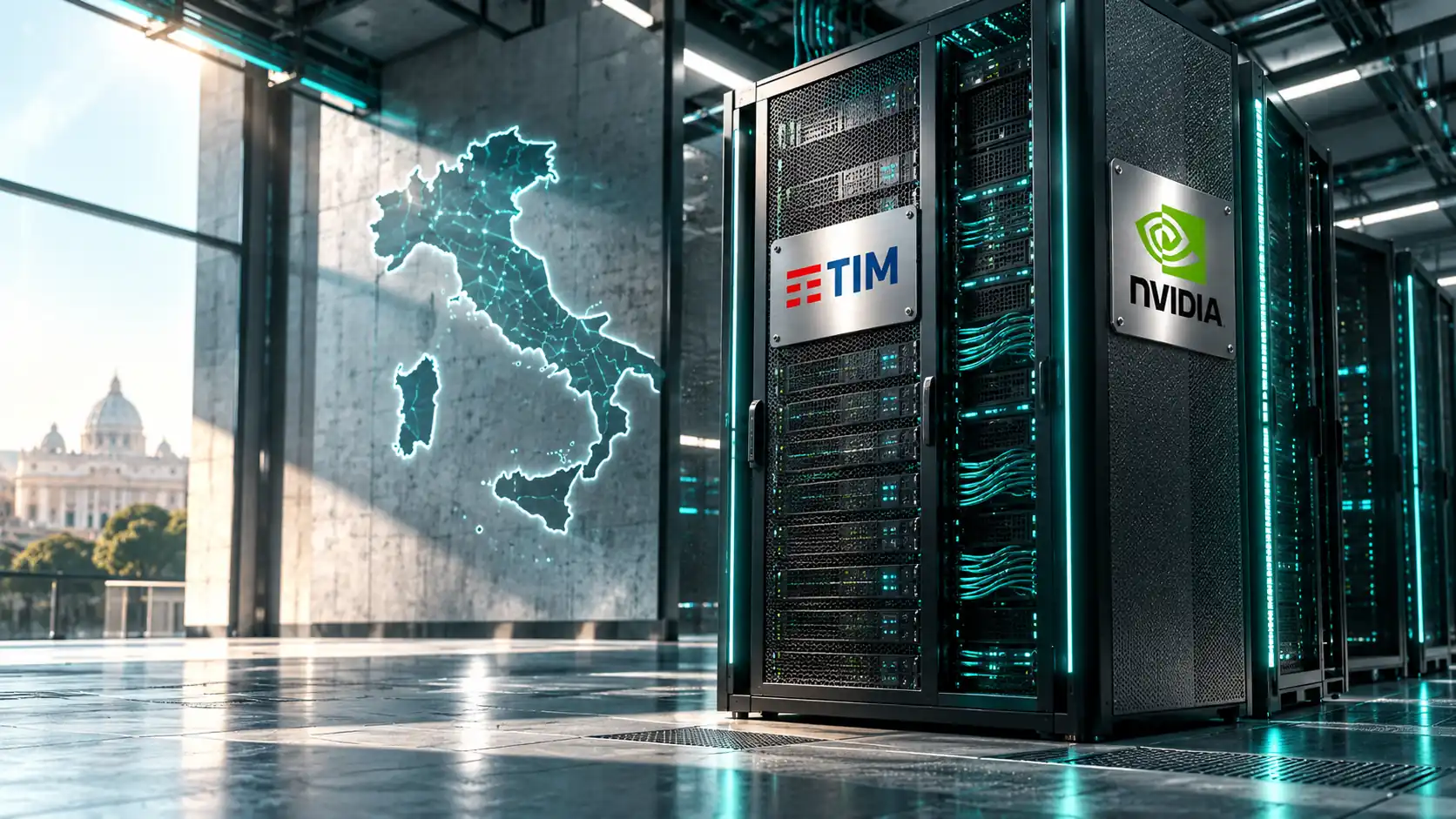 TIM y NVIDIA crean plataforma de IA soberana en Italia: qué implica