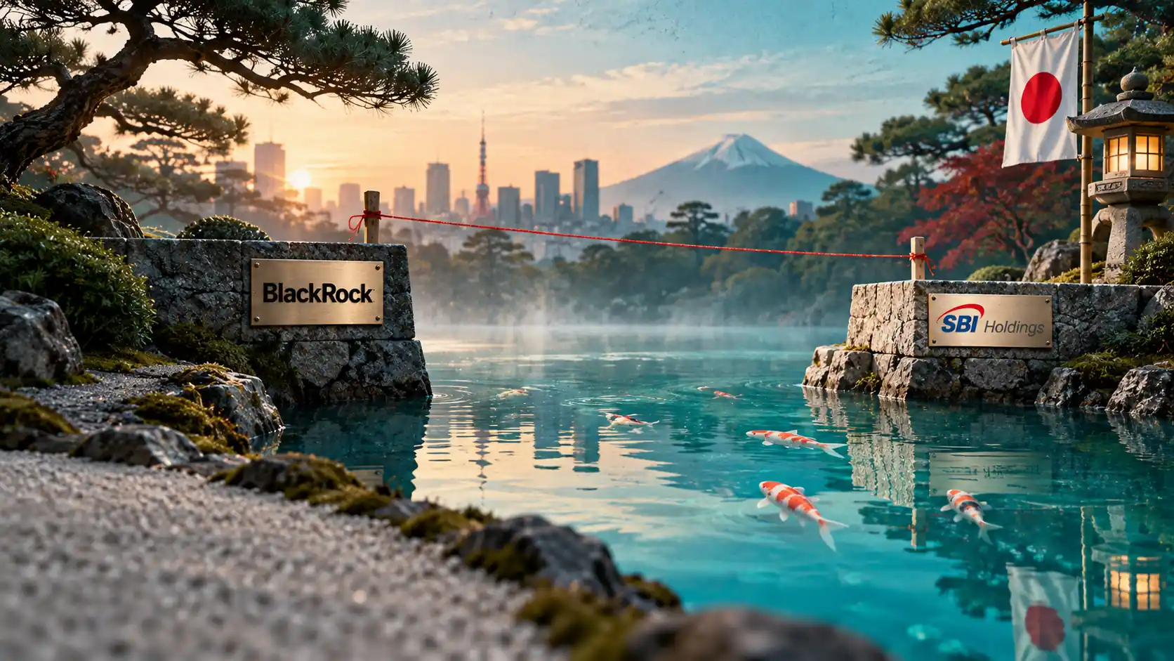 BlackRock, SBI und Startale: Brücke zu JPYSC-Stablecoin geplant