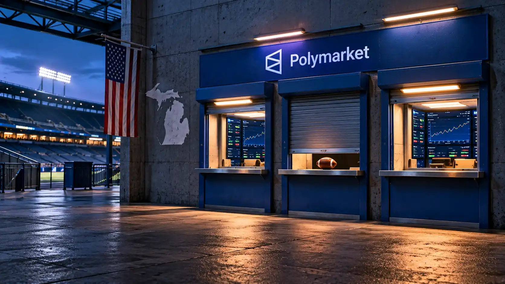 Polymarket US abandonne les contrats sportifs au Michigan avant tout jugement
