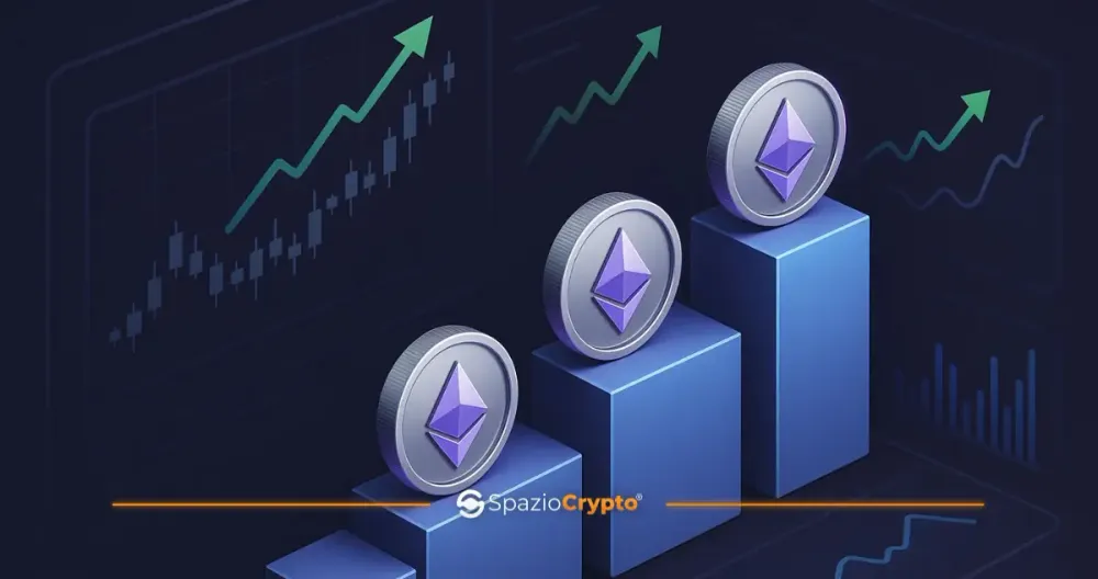 Ethereum +40% in una Settimana Staking di Nuovo Profittevole