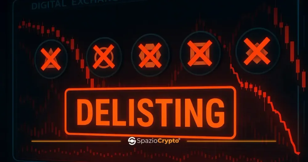 OKX Rimuove 5 Altcoin Volatilità Sul Mercato