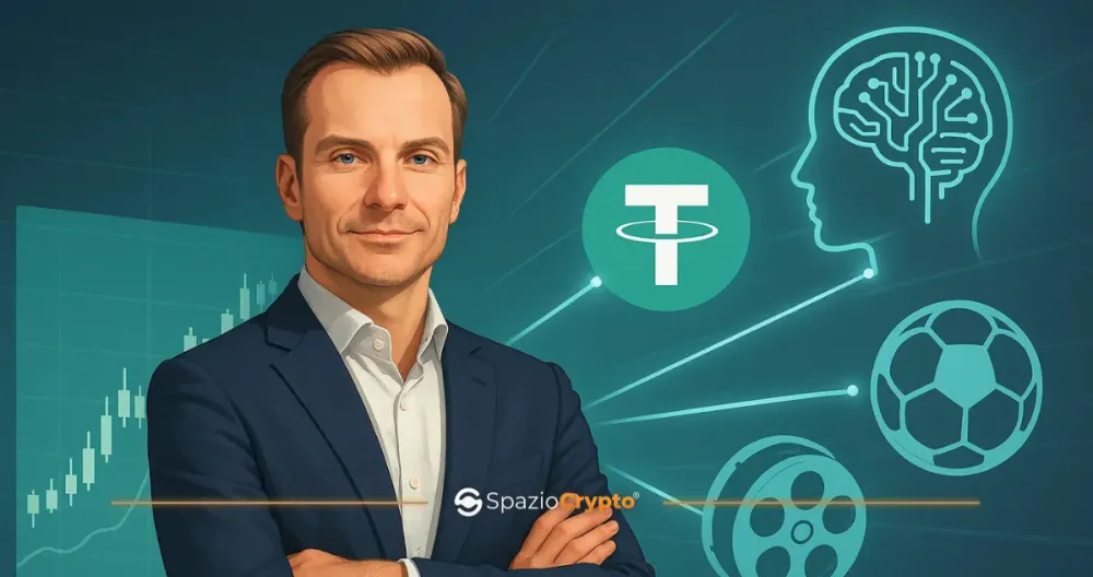 Tether Investe €10M Nei Media Italiani Con Be Water