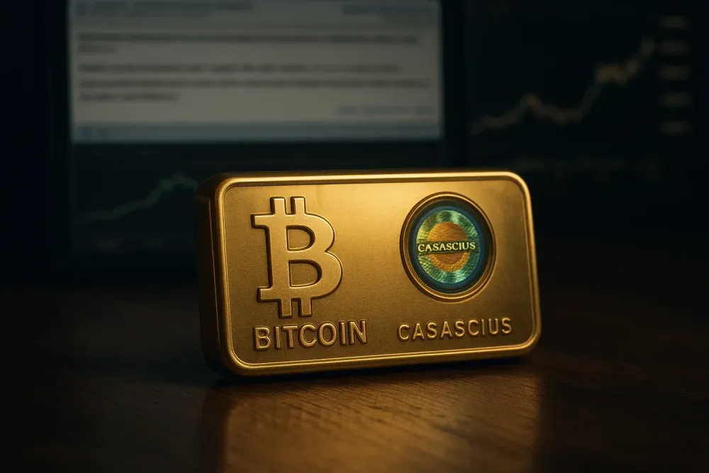 Da 500$ a 10M$ Riscattata Rara Barra Casascius