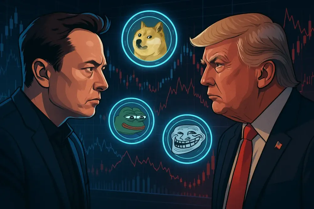 Musk Sfida Trump Nuovo Partito Sconvolge le Crypto