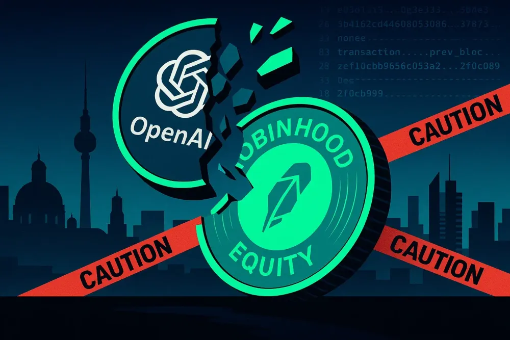 OpenAI Smentisce I Token Azionari Di Robinhood