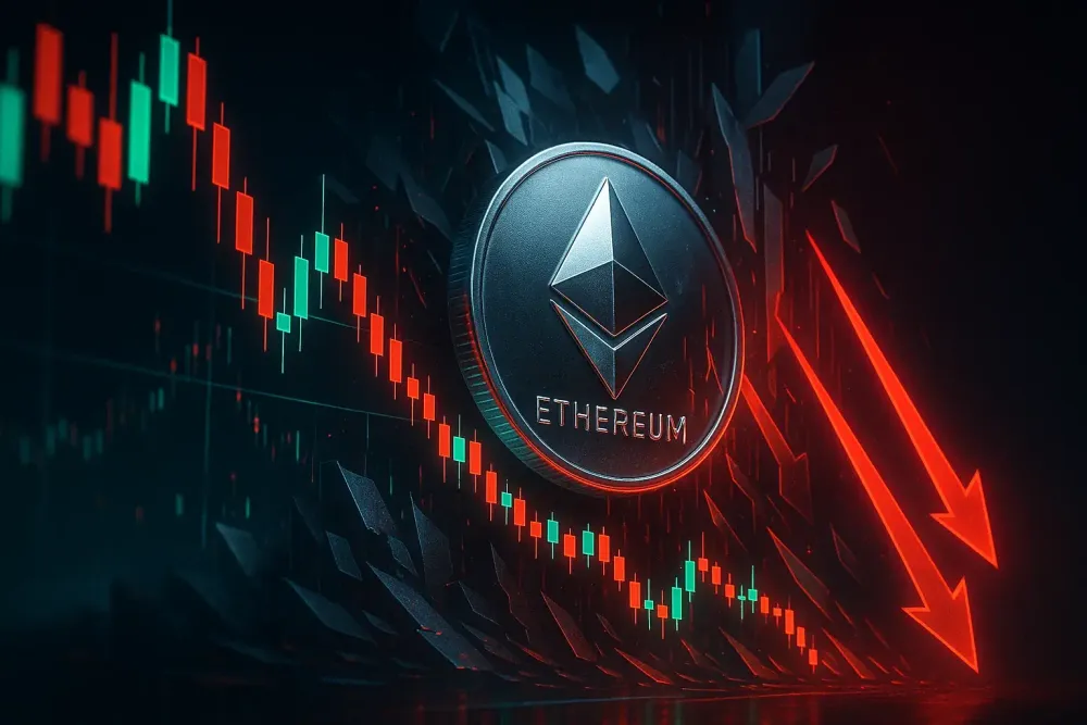 Ethereum in Vendita Pressioni dai Derivati
