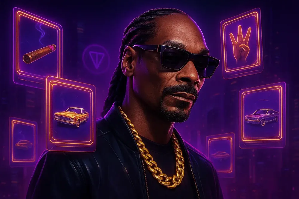 Snoop Dogg e Telegram Vendono 1 Milione di NFT in 30 Minuti