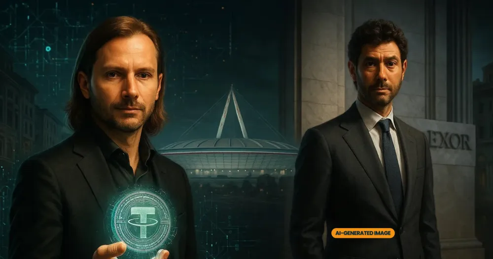 Tether pronta a comprare la Juventus: offerta da 1 miliardo ma Exor respinge l’offerta