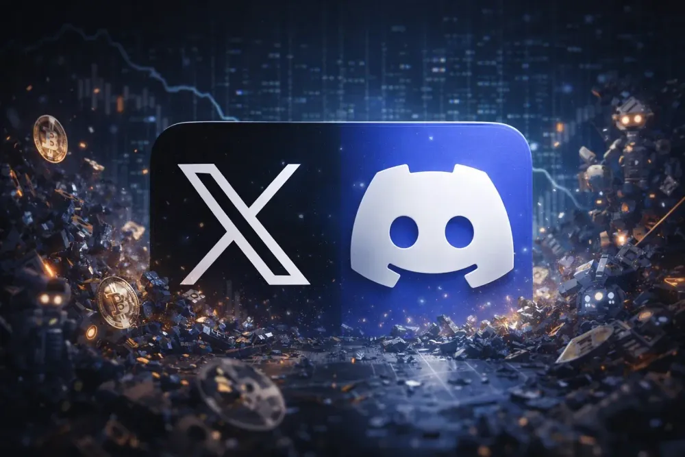 X e Discord blindano le piattaforme: pugno duro contro spam e truffe crypto