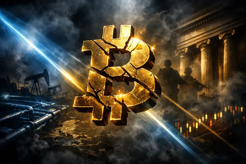 Bitcoin tra guerra e Fed: la crisi che mette alla prova il mito dell'oro digitale