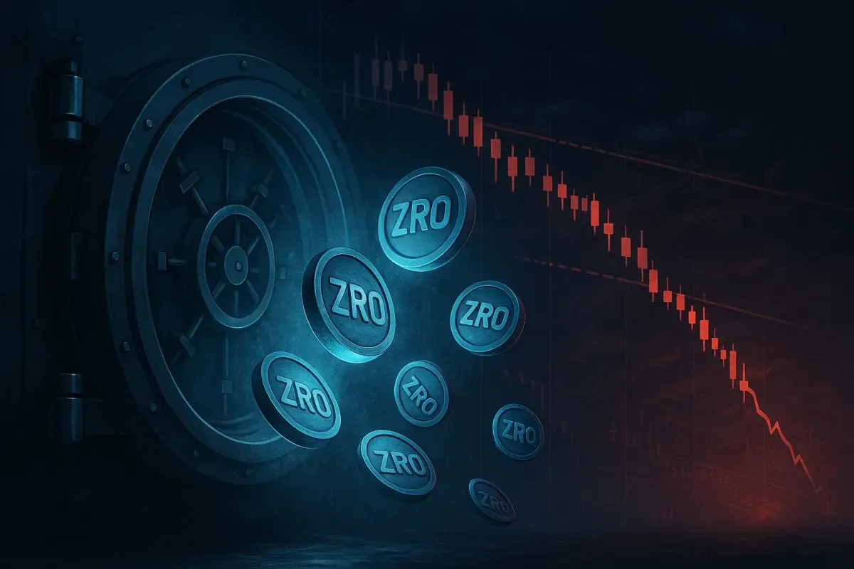LayerZero (ZRO) Prezzo in Calo e Sblocco Token