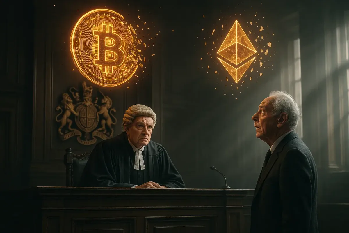 Truffatore Britannico Fallisce con Finta Richiesta di Rimborso Crypto da 4,7 Milioni di Dollari
