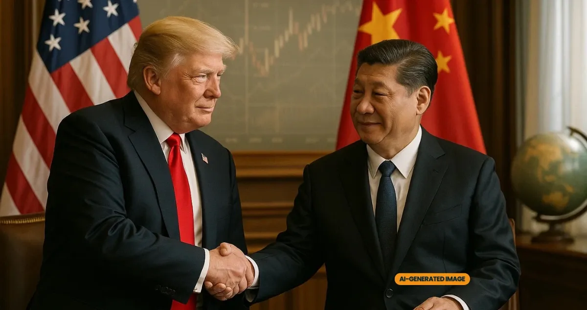 トランプと習近平が歴史的な米中合意に署名：市場は急騰