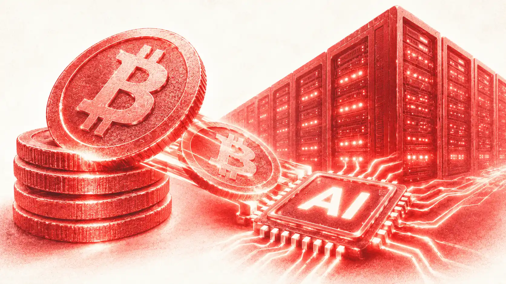 Bitcoin finanzia l'AI: Hyperscale vende 685 bitcoin per costruire il suo data center