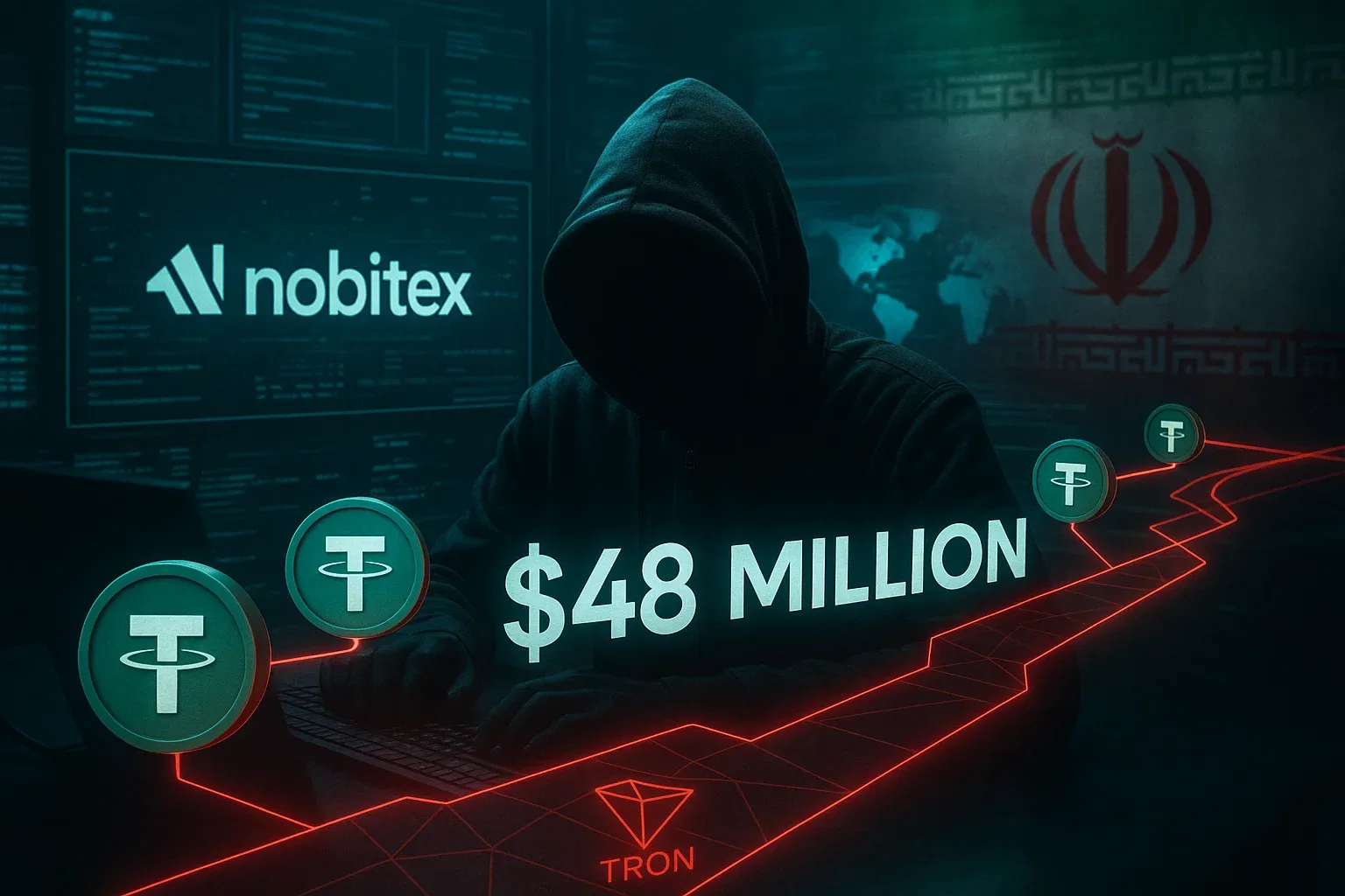 Nobitex Violata: Hacker Rubano $48M in Crypto