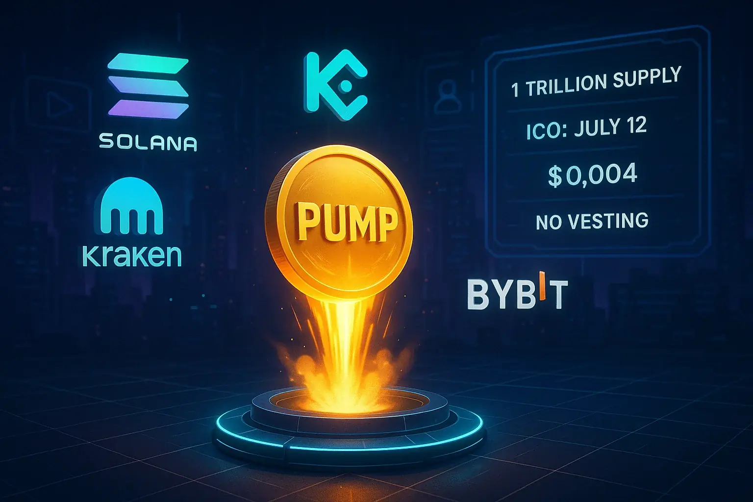 Pump.fun lancia ICO per PUMP Token a $0,004 senza vesting