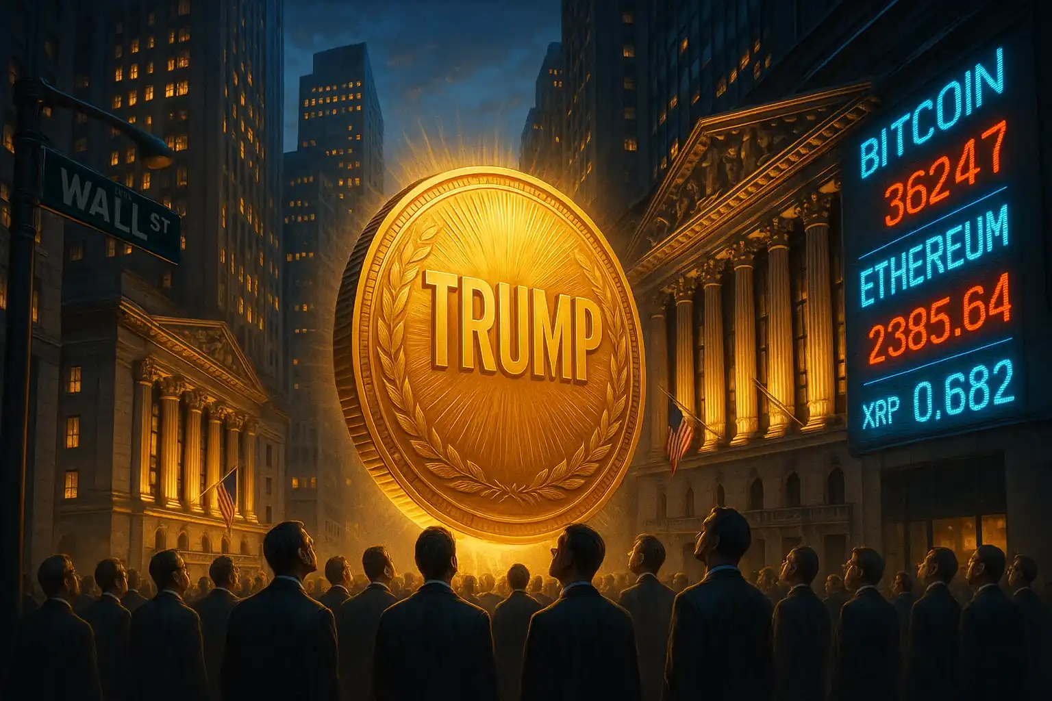 ETF su TRUMP Memecoin Via a Wall Street