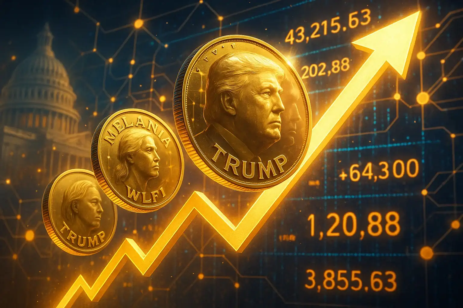 I token legati a Trump volano: C'è un Segreto Dietro l'Improvviso Rally?