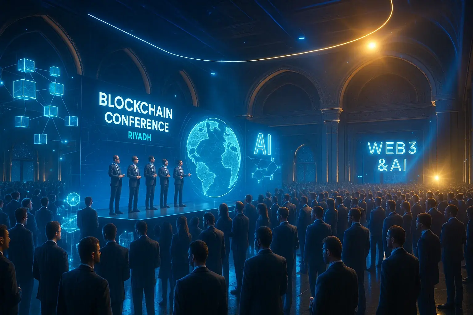 Leader Globali Riuniti al Global Blockchain Show Riyadh 2026