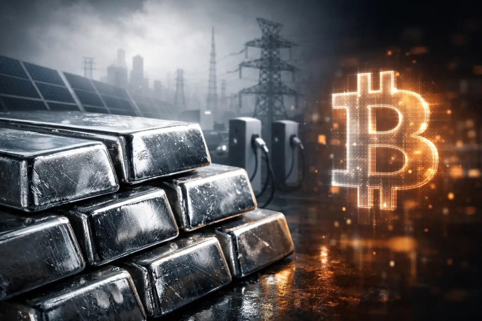 Argento record in Cina, Bitcoin fermo: svolta macro