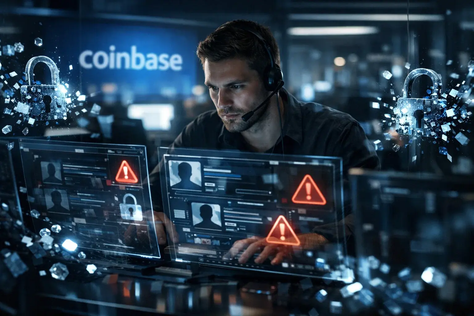 Coinbase: arresto in India per data breach interno