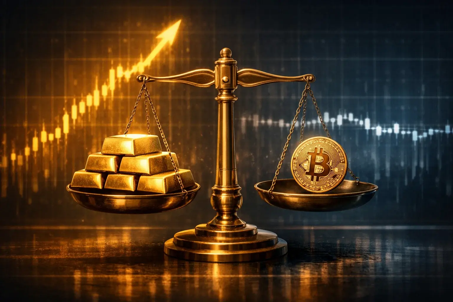 Oro vs Bitcoin: la rotazione del capitale che molti investitori continuano a ignorare