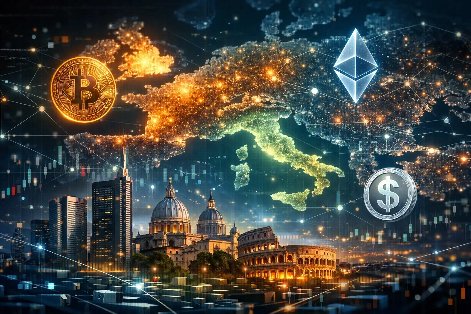 Crypto-asset in Italia: il mercato nazionale è ancora in fase di sviluppo