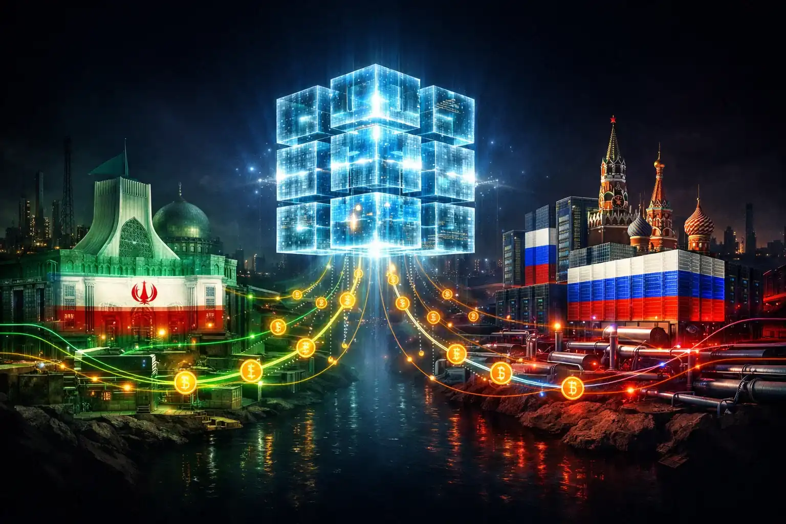 L’Ombra delle Sanzioni sulle Crypto: Come Iran e Russia Alimentano il Crimine Digitale