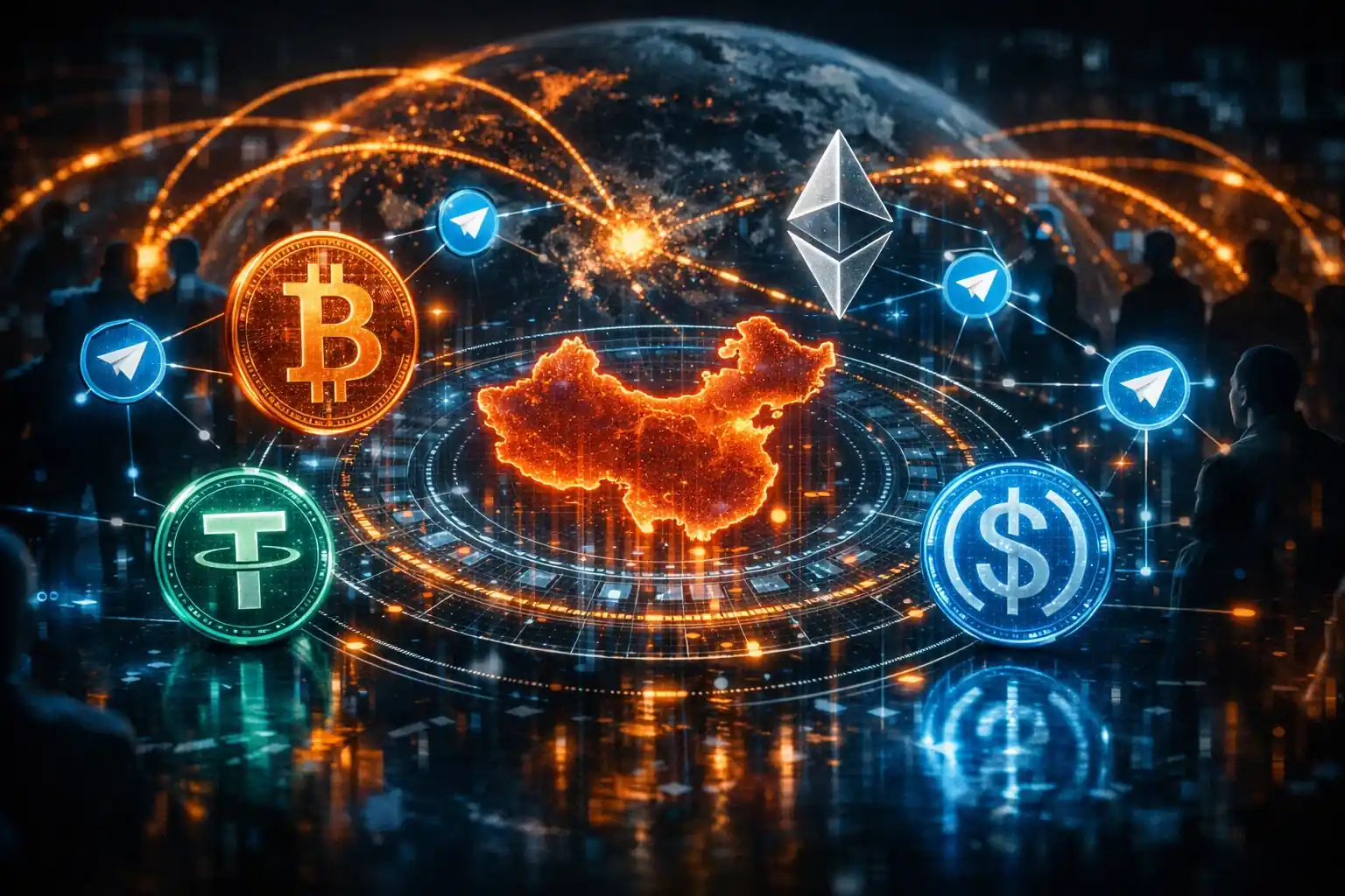 L'impero invisibile di Telegram: come i network cinesi riciclano 16 miliardi in crypto