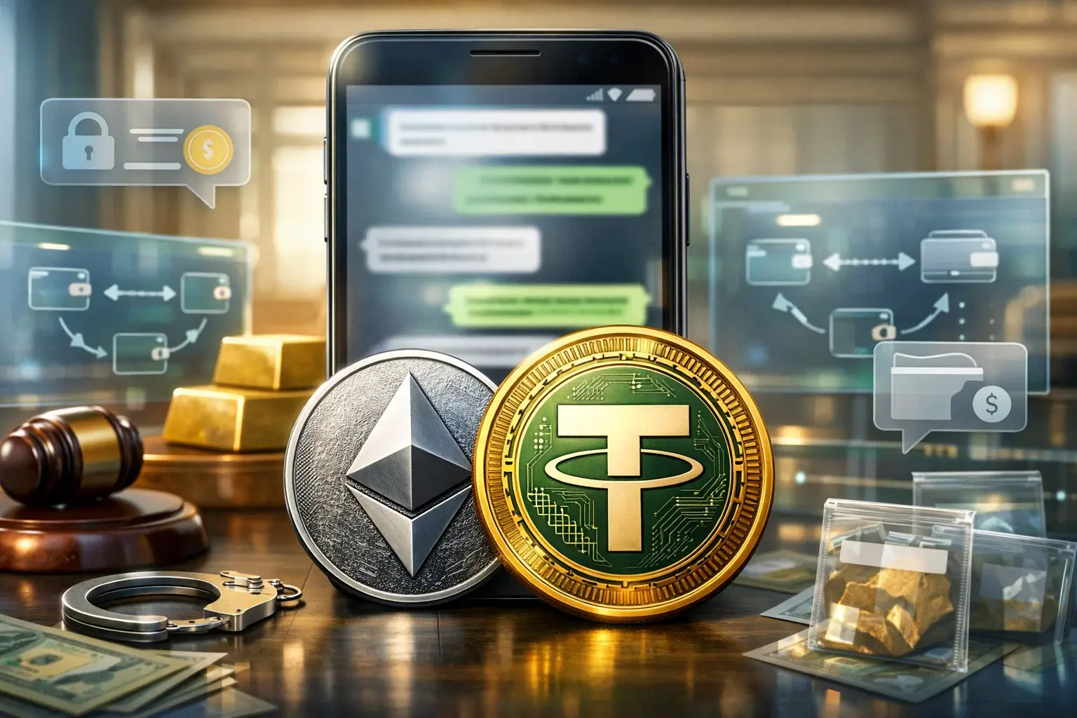 USA sequestra 3,4 milioni in Tether per truffa crypto